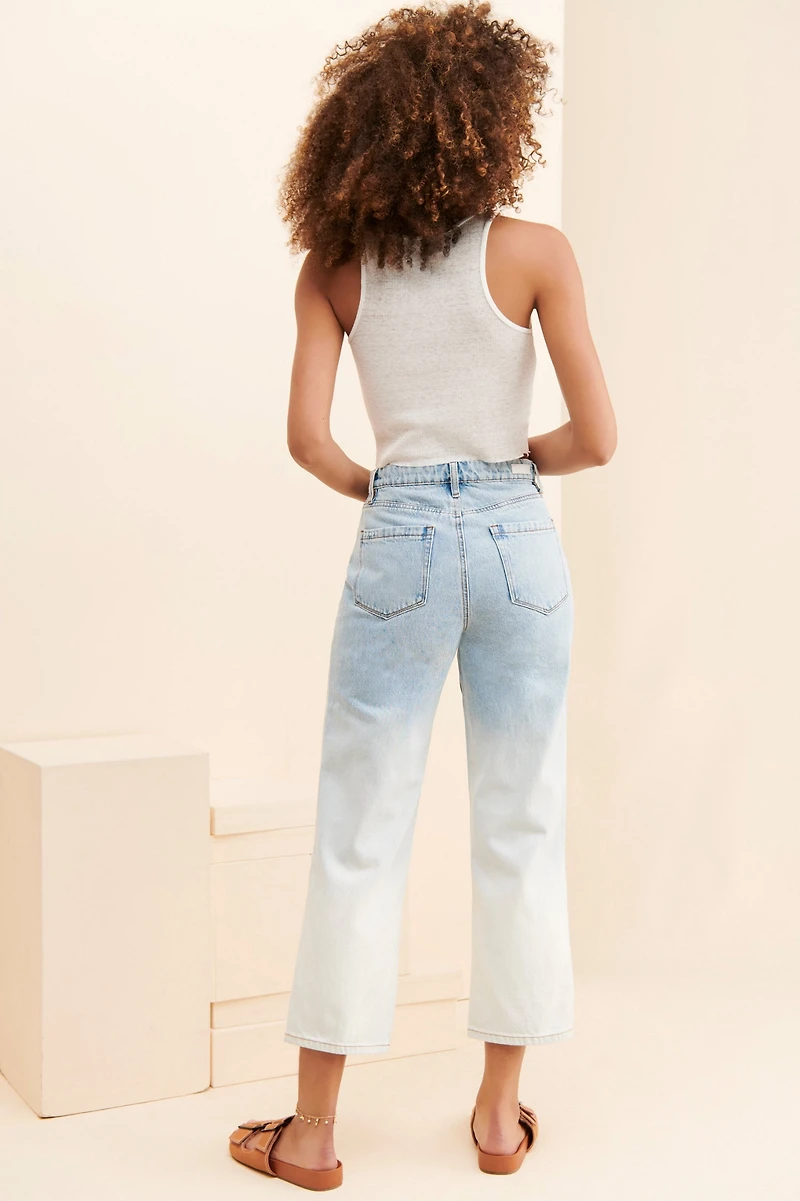 [BLANKNYC] Toned Down Wide Leg Jeans