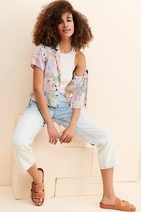 [BLANKNYC] Toned Down Wide Leg Jeans
