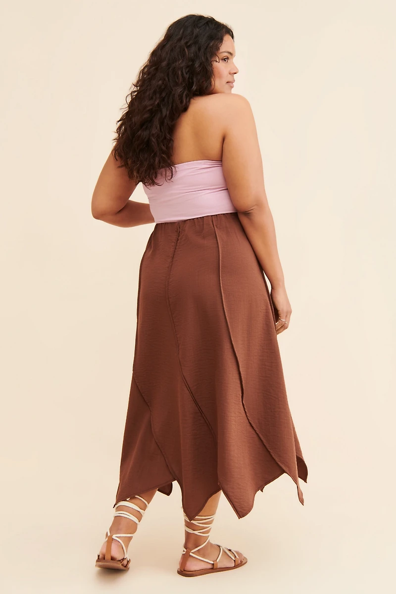 Eloquii Seam Detail Skirt