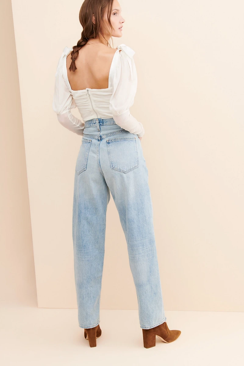 AGOLDE Criss Cross Upsized Jeans