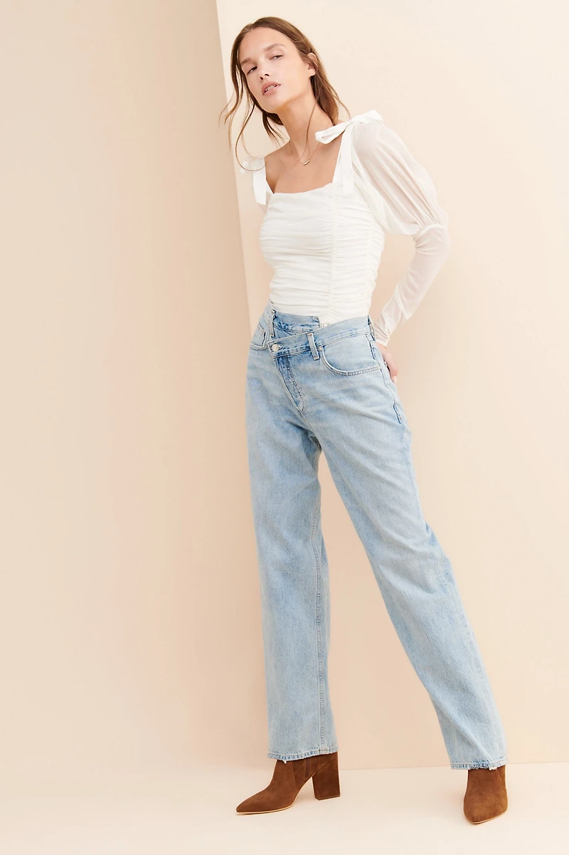 AGOLDE Criss Cross Upsized Jeans