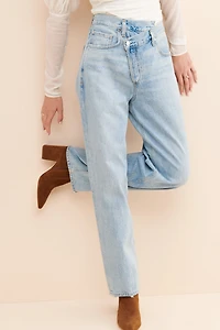 AGOLDE Criss Cross Upsized Jeans