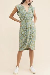 Maeve Blossom Ruffled Dress