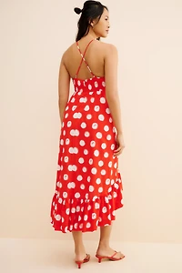 Plenty by Tracy Reese Halter High-Low Ruffle Dress