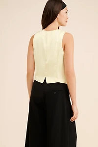 Madewell Sleeveless Satin Vest