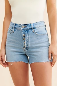 Good American Bombshell Cut-Off Shorts