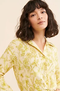 Hutch Robbie Linen Tie Top