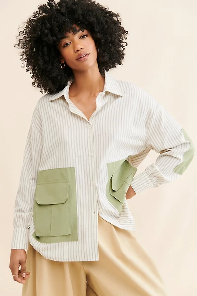 FRENCHMAUVE Noah Buttondown Shirt
