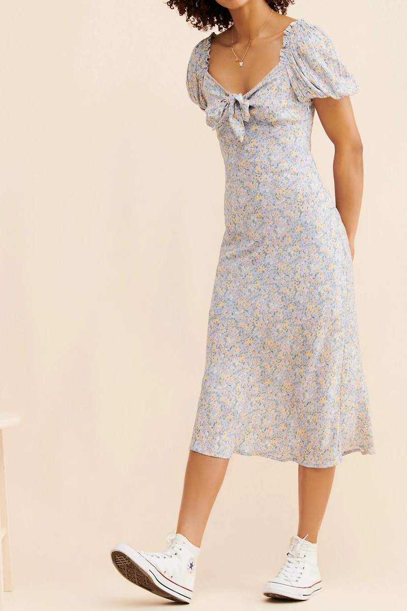RAHI Carolina Floral Midi Dress