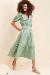 Afternoon Bonnet Pleated Top