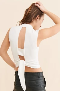 Maeve Tie-Back Sweater Tank