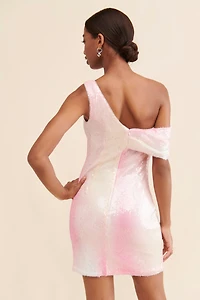 Halston Lydia Sequin Dress