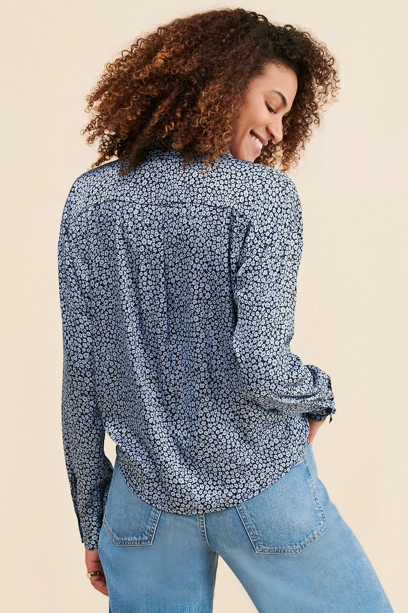 Hutch Floral Tie Top