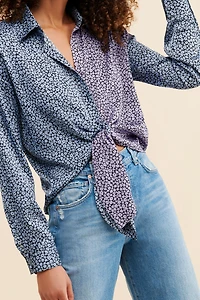 Hutch Floral Tie Top