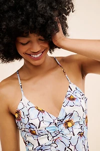 Aureta Saturn Satin Top