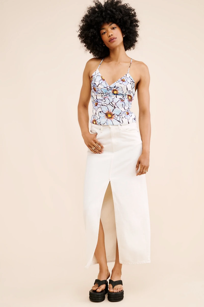 Aureta Saturn Satin Top