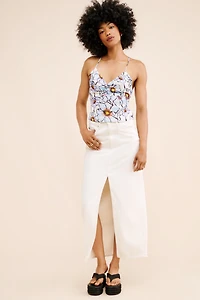 Aureta Saturn Satin Top