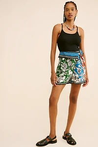 Agua Bendita Sophie Linen Blend Shorts
