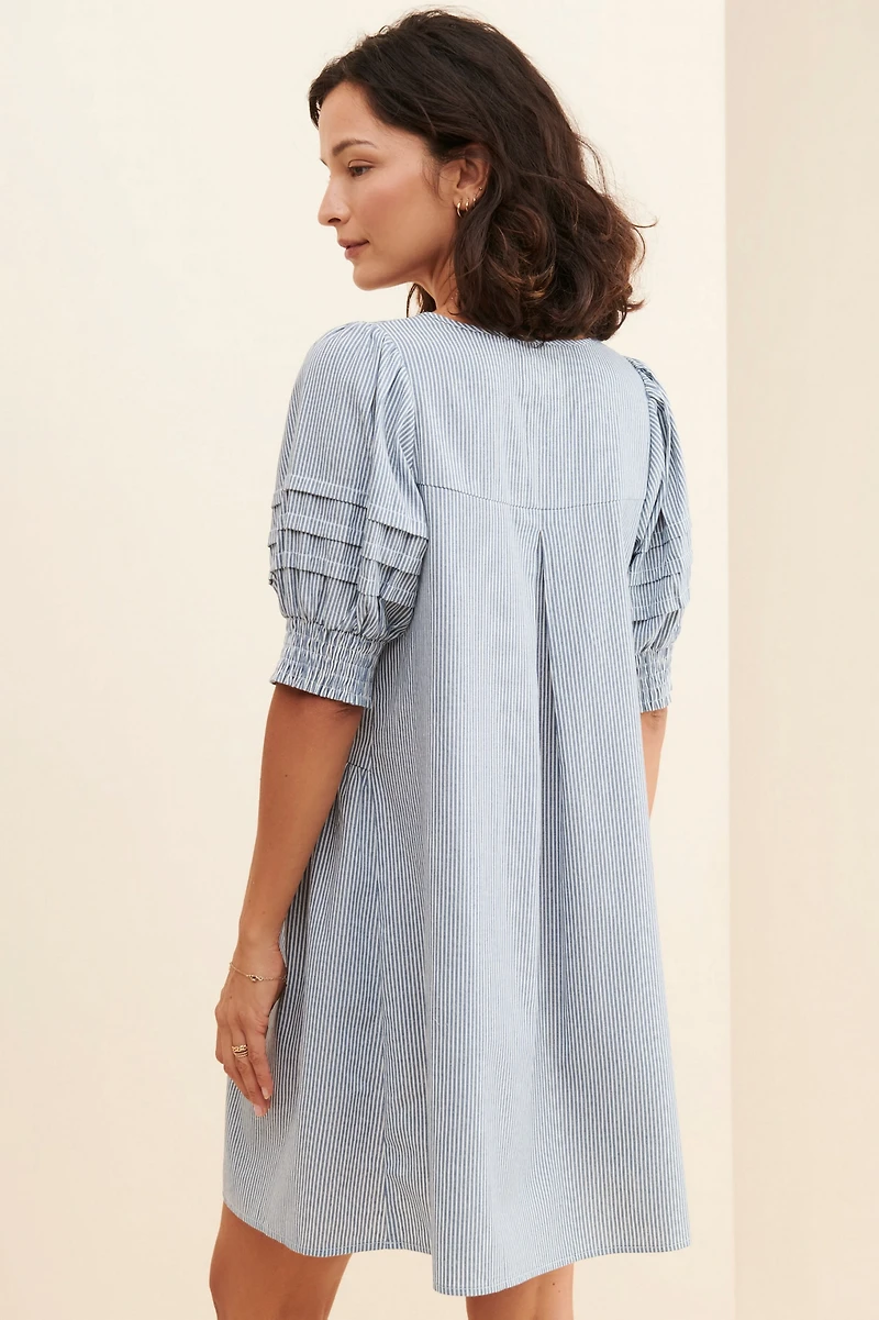 Afternoon Myna Mini Dress