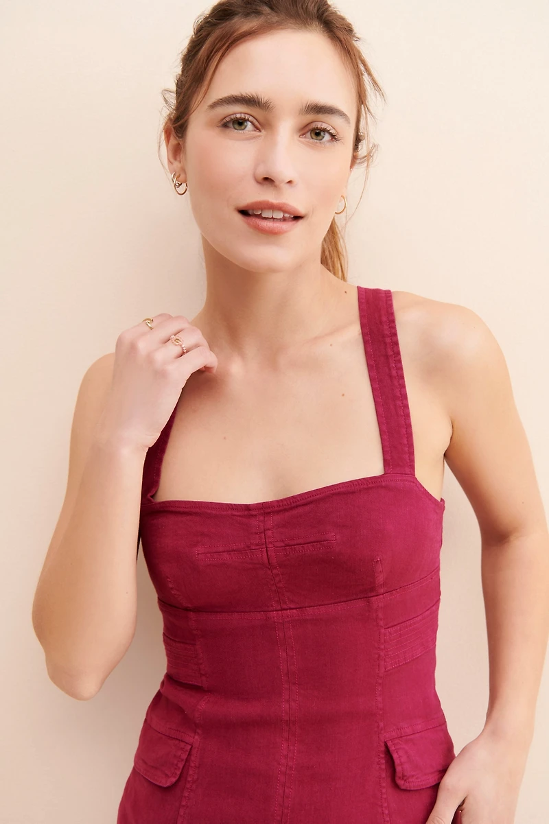 Denim Mini Dress