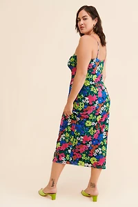 AFRM Jessi Mesh Midi Dress