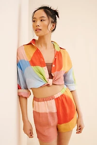 Vitamin A Tallows Linen Shorts