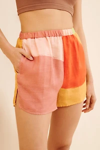 Vitamin A Tallows Linen Shorts