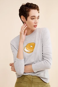 Kule Bagel Long Sleeve Tee
