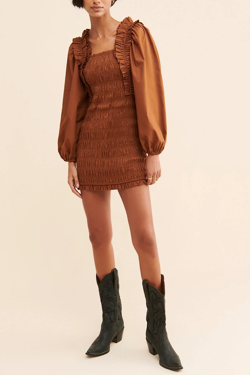 Endless Rose Puff Sleeve Dress