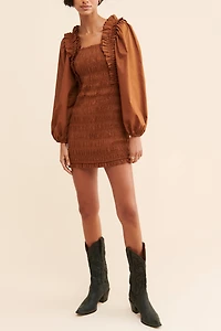Endless Rose Puff Sleeve Dress