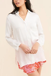 Dress Forum Satin Buttondown
