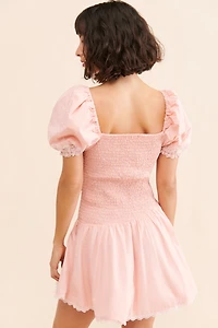 LoveShackFancy Asa Mini Dress