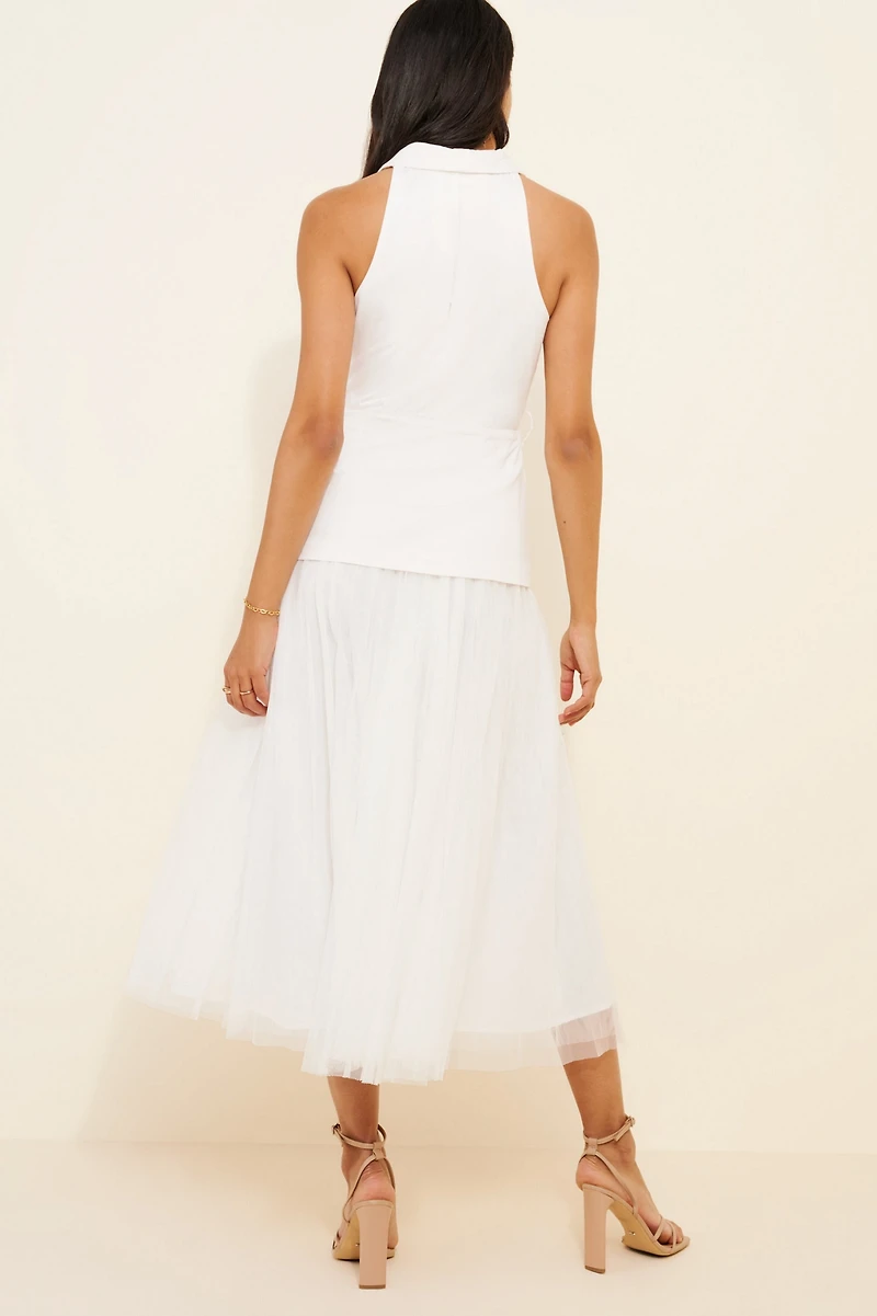 Hutch Tulle Blazer Dress