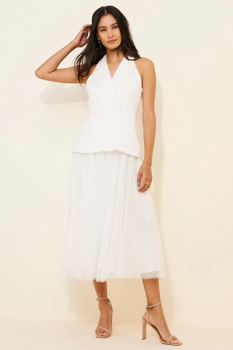 Hutch Tulle Blazer Dress