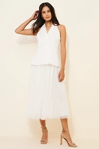 Hutch Tulle Blazer Dress