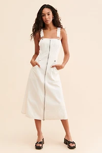 Forever That Girl Overall Midi Dress