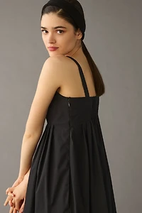 Square-Neck Babydoll Dress