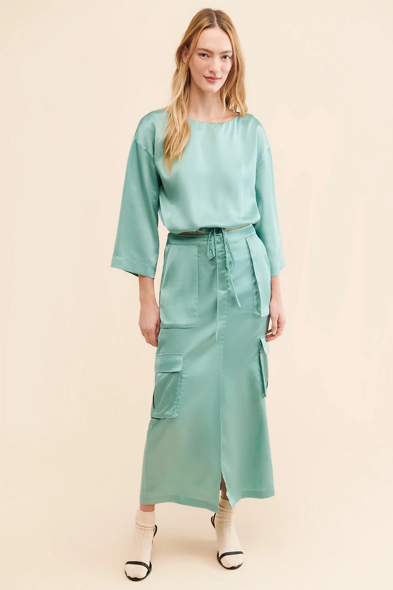 Sunday Brooklyn Silky Utility Top