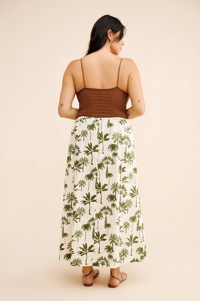 Never Fully Dressed Amy Linen Blend Skirt