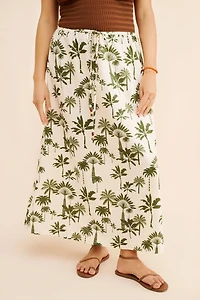 Never Fully Dressed Amy Linen Blend Skirt
