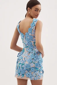 Helsi Rosana 3D Floral Mini Dress