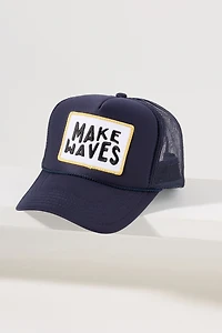 Friday Feelin Make Waves Trucker Hat