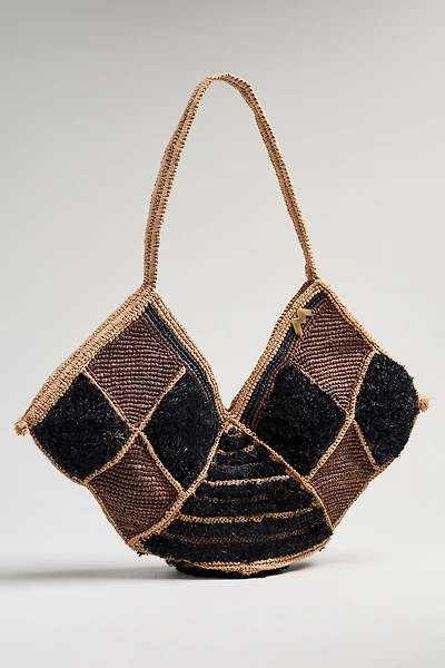 Made For a Woman Raffia Medium Tote