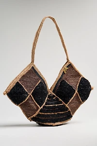Made For a Woman Raffia Medium Tote