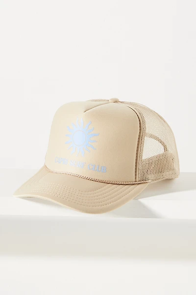 Ascot + Hart Capri Surf Trucker Hat