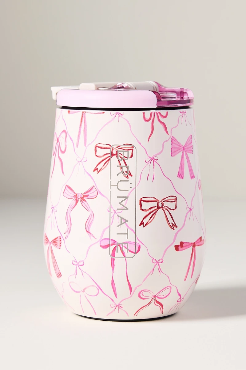 BrüMate Bow Collection Uncork'd Leakproof Wine Tumbler