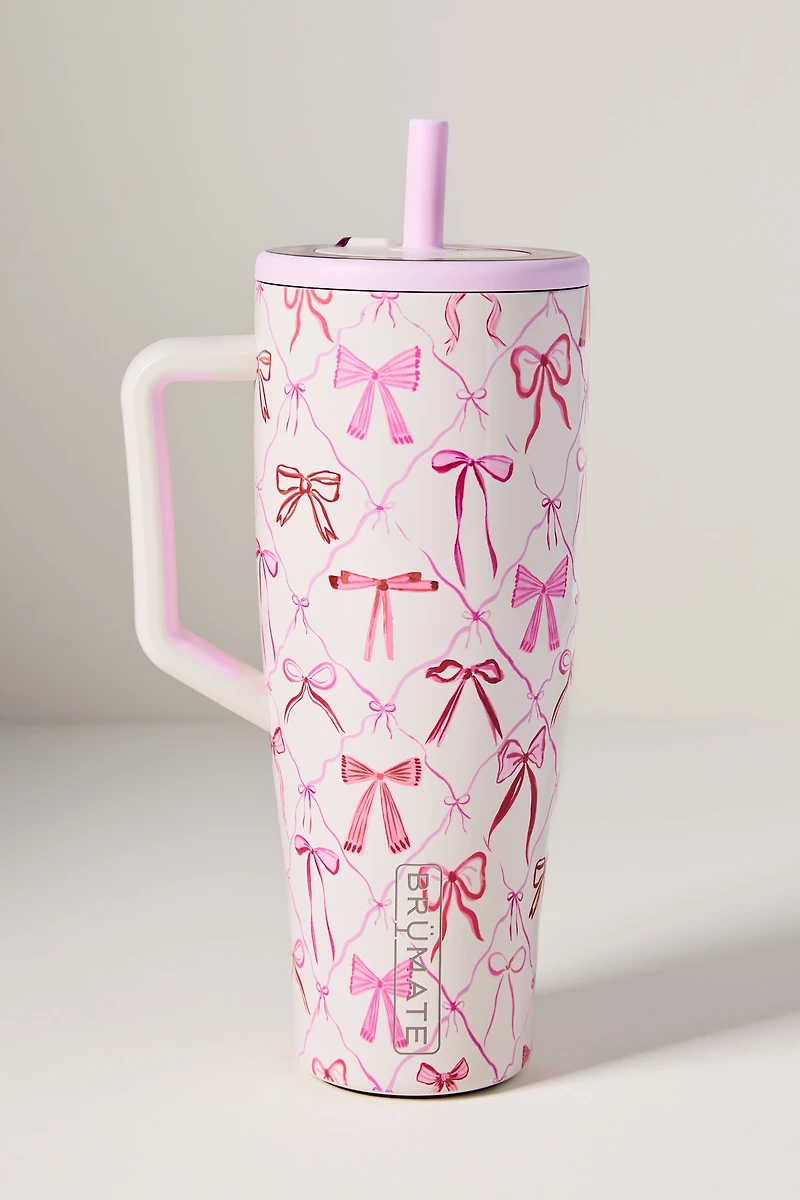 BrüMate 40 oz. Bow Era Straw Tumbler Water Bottle