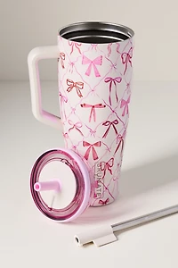 BrüMate 40 oz. Bow Era Straw Tumbler Water Bottle