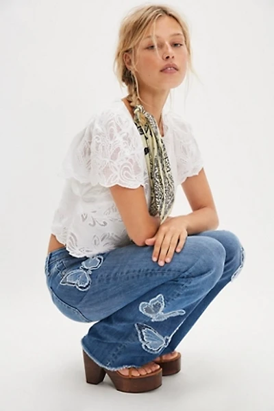 Driftwood Eva X Butterfly Patchwork Jeans