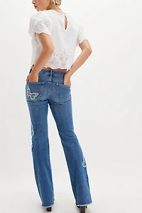 Driftwood Eva X Butterfly Patchwork Jeans